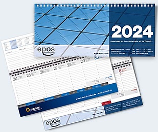 Tischkalender Querkalender