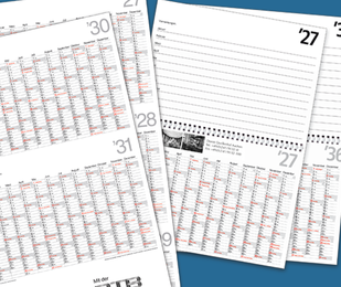 5- und 10 Jahres-Kalender