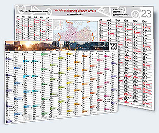 Original Werbekalender von Bühner