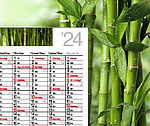 Kalender aus Bambuspapier
