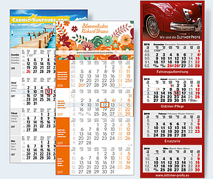 4-Monats-Planer und Kalender