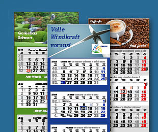 Kalender, Notizbücher, Wandkalender ohne Logo schnell einzeln online kaufen