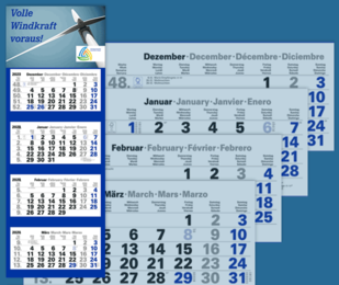 4-Monats-Kalender M4BC