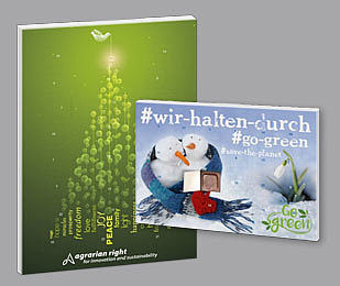 Kompostierbarer Adventskalender A5 und A4