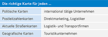 Landkartenkalender als Werbekalender