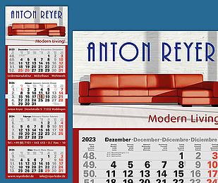 4-Monatskalender A64 Werbekalender