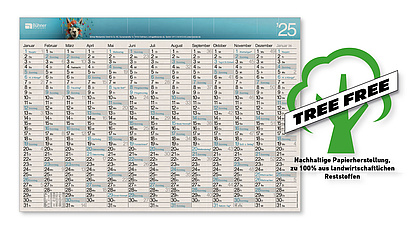 Werbekalender 2026 & Werbemittel aus Papier von Bühner