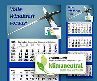 klimaneutraler 4-Monatskalender