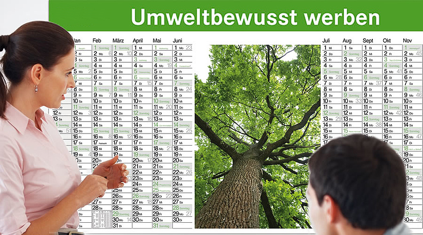 FSC zertifizierte Werbekalender